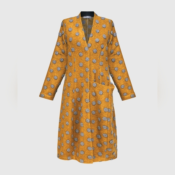 Alembika Cocoon Coat - Flecks - Picture 16 of 16